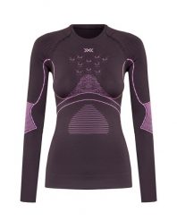Koszulka X-BIONIC ENERGY ACCUMULATOR 4.0. Fioletowe bluzki sportowe damskie X BIONIC, l, bez wzorów, bez ramiączek. Za 719.99 zł.