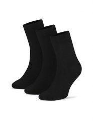 Gino Rossi Skarpety długie 3MB-002-AW24 (3-pack) Czarny. Czarne skarpetki męskie Gino Rossi, bez wzorów, z bawełny. Za 34.99 zł.