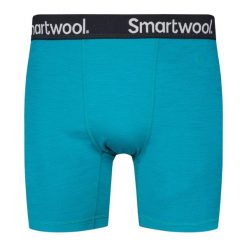 Bokserki termoaktywne męskie Smartwool Brief Boxed. Niebieskie bokserki męskie Smartwool, bez wzorów. Za 139.99 zł.