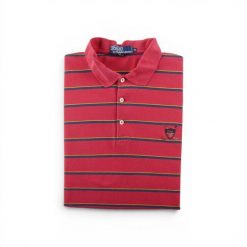 Second life - Polo Ralph Lauren koszulka męska z krótkim rękawem - Stan dobry. Czerwone koszulki polo męskie Ralph Lauren, na lato, m, bez wzorów, z bawełny, bez ramiączek. Za 85.16 zł.
