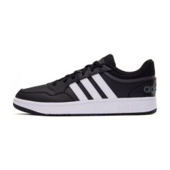 Buty adidas Hoops 3.0 GY5432 czarne. Czarne buty sportowe na co dzień męskie z gumy, bez zapięcia. Za 368.04 zł.
