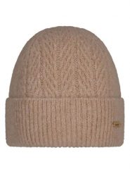 Barts Czapka "Calmela" w kolorze beżowym rozmiar: onesize. Brązowe czapki zimowe damskie Barts, z wełny. Za 135.17 zł.