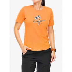 Koszulka bawełniana damska Craghoppers Ally S/S. Brązowe bluzki sportowe damskie CRAGHOPPERS, s, bez wzorów, z bawełny, bez ramiączek. Za 79.99 zł.