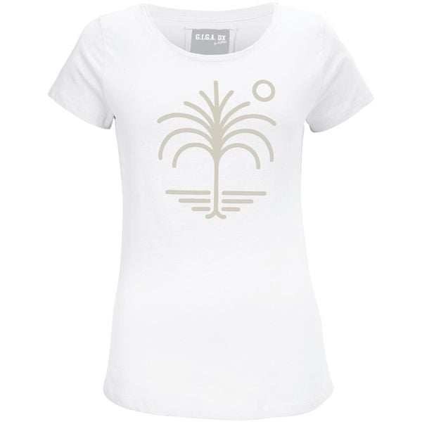 Koszulka damska Killtec GIGA GS 155 WMN TSHRT. Białe bluzki sportowe damskie KILLTEC, bez kołnierzyka, bez ramiączek. W wyprzedaży za 109.90 zł.