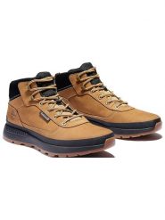 Timberland Buty trekkingowe "Field" w kolorze jasnobrązowo-czarnym rozmiar: 41,5. Brązowe buty trekkingowe męskie Timberland, z materiału, bez zapięcia. Za 461.21 zł.
