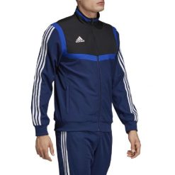 Bluza piłkarska męska adidas Tiro 19 Presentation Jacket. Czarne bluzy bez kaptura męskie Adidas, m. Za 99.09 zł.