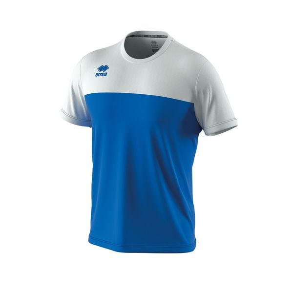 Koszulka Errea Brandon. Białe t-shirty sportowe męskie ERREA, l, z materiału, bez ramiączek, do piłki nożnej. Za 192.99 zł.