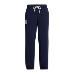 Spodnie damskie Under Armour Icon Heavyweight Terry Oversized. Niebieskie spodnie dresowe damskie Under Armour, l, na fitness i siłownię. Za 219.99 zł.