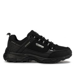 Buty męskie sportowe trekkingowe DK PREDATOR LOW SOFTSHELL. Czarne kurtki softshell damskie DK, l, bez wzorów, z materiału, bez kaptura. Za 159.00 zł.