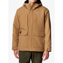 Kurtka ocieplana męska Columbia Landroamer Sherpa Lined Jacket. Brązowe kurtki męskie Columbia, m, bez wzorów, sportowe, bez kaptura. Za 851.55 zł.