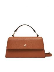 Aigner Torebka Delia S 132985 Brązowy. Brązowe torebki klasyczne damskie Aigner, bez wzorów, ze skóry, bez dodatków. Za 1,859.00 zł.