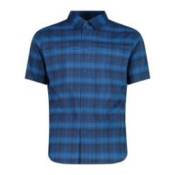 Koszula męska CMP 35S5717. Niebieskie koszule męskie CMP, m, bez wzorów, bez kołnierzyka, bez ramiączek. Za 257.50 zł.