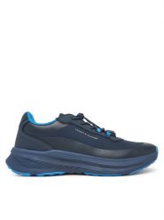 Tommy Hilfiger Sneakersy T3X9-35270-1844 S Granatowy. Niebieskie buty sportowe chłopięce Tommy Hilfiger, z materiału, bez zapięcia. Za 439.99 zł.