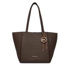 Torebka MICHAEL Michael Kors. Brązowe torebki klasyczne damskie MICHAEL Michael Kors, bez wzorów, bez dodatków. Za 1,539.00 zł.