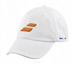 Czapka tenisowa Babolat Event Cap - biała. Białe czapki męskie BABOLAT, bez wzorów, z bawełny, eleganckie. Za 99.00 zł.