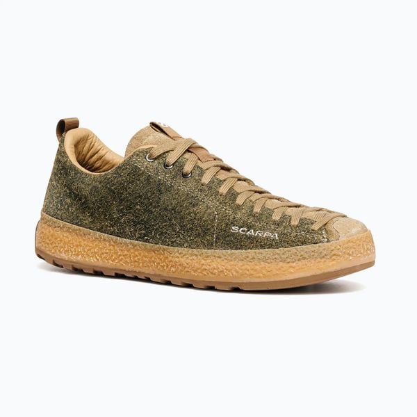 Buty SCARPA Mojito Wrap F. Brązowe buty trekkingowe męskie Scarpa, z materiału, bez zapięcia, trekkingowe. Za 959.99 zł.