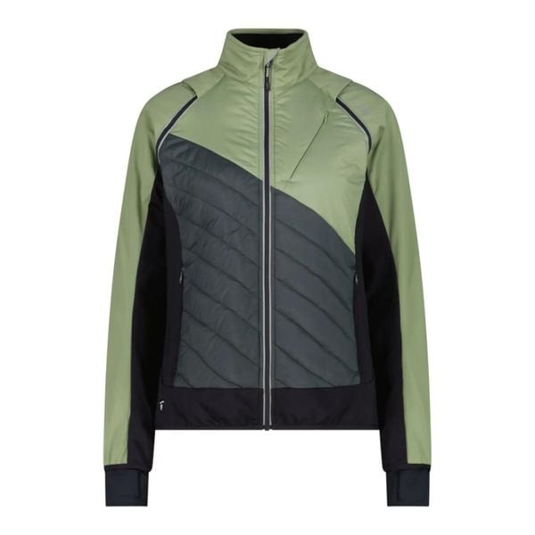 Bluza sportowa damska CMP 30A2276E624GREENTEA. Brązowe bluzy z kapturem damskie CMP, na zimę, z materiału. Za 634.00 zł.