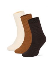 Gino Rossi Skarpety długie 3MB-003-AW24 (3-pack) Kolorowy. Skarpetki męskie Gino Rossi, bez wzorów, z bawełny. Za 34.99 zł.