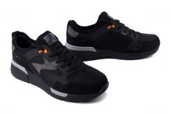 RIEKER TEX U1403-01 black, półbuty męskie. Czarne półbuty męskie Rieker, bez zapięcia. Za 439.90 zł.