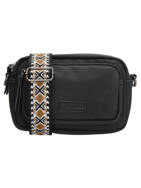 Beagles Torebka "Malaga" w kolorze czarnym - 18 x 12 x 4 cm rozmiar: onesize. Czarne torebki klasyczne damskie Beagles, bez wzorów, z materiału, małe, bez dodatków. Za 78.95 zł.