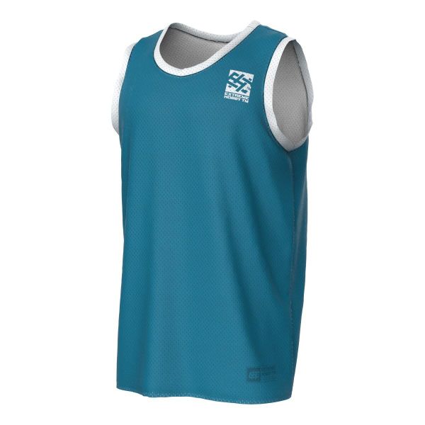 Koszulka koszykarska na ramiączkach męska EXTREME HOBBY WAVE. Niebieskie t-shirty sportowe męskie EXTREME HOBBY, l, z materiału, bez ramiączek, na fitness i siłownię. Za 159.00 zł.
