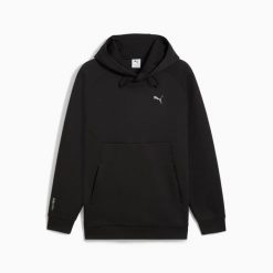 Bluza męska z kapturem Puma PUMATECH GRAPHIC RELAXED DK 62968101. Czarne bluzy z kapturem męskie Puma, m, ze skóry. Za 224.23 zł.