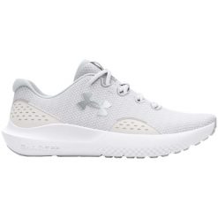 Buty sportowe dla kobiet UNDER ARMOUR UA CHARGED SURGE 4. Białe obuwie do biegania damskie Under Armour. Za 204.99 zł.
