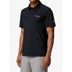 Koszulka polo męska Columbia Diamond Peak Pro Polo. Czarne koszulki polo męskie Columbia, m, bez wzorów, bez ramiączek. Za 274.99 zł.