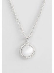 U.S. Polo Assn. Naszyjnik z zawieszką - dł. 40 cm rozmiar: onesize. Szare naszyjniki damskie U.S. Polo Assn., metalowe. Za 69.99 zł.