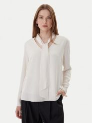 Armani Exchange Bluzka XW000732 AF16122 U1003 Écru Loose Fit. Bluzki damskie Armani Exchange, l, bez wzorów, z wiskozy, bez ramiączek. Za 559.99 zł.