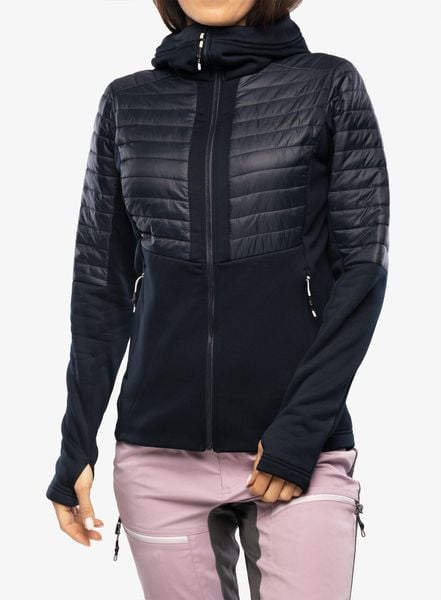 Kurtka hybrydowa damska Didriksons Annema Full Zip 6. Niebieskie kurtki damskie Didriksons, bez wzorów, z materiału, bez kaptura. Za 584.55 zł.