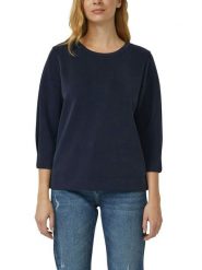S.Oliver Bluza w kolorze granatowym rozmiar: 40. Niebieskie bluzy bez kaptura damskie S.Oliver, s. Za 139.95 zł.