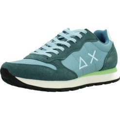 Buty SUN68 DEPORTIVA TOM SOLID Niebieski. Niebieskie buty trekkingowe męskie SUN68, z tkaniny, bez zapięcia, trekkingowe. Za 433.99 zł.