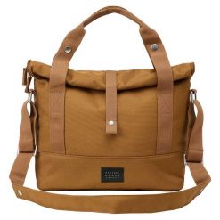 Weathergoods Sweden torba na ramię na rower CITY toffi. Brązowe torby męskie na ramię WEATHER GOODS, bez wzorów, z poliesteru, bez dodatków. Za 710.50 zł.