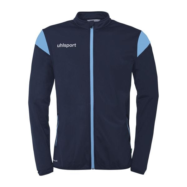 Kurtka z dresu Uhlsport Squad 27 Classic. Niebieskie kurtki męskie UHLSPORT, m, bez wzorów, z dresówki, eleganckie, bez kaptura. Za 150.00 zł.