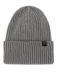 Zimowa czapka H-BENNY. Szare czapki męskie Volcano, na zimę, bez wzorów, z dzianiny, klasyczne. Za 59.99 zł.