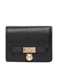 MICHAEL Michael Kors Portfel 32F5GNXD1L Czarny. Czarne portfele damskie MICHAEL Michael Kors, bez wzorów, ze skóry. Za 489.99 zł.