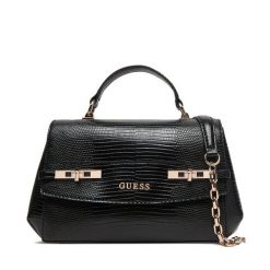 Torebka Guess. Czarne torebki klasyczne damskie Guess, z aplikacjami, bez dodatków. Za 639.99 zł.