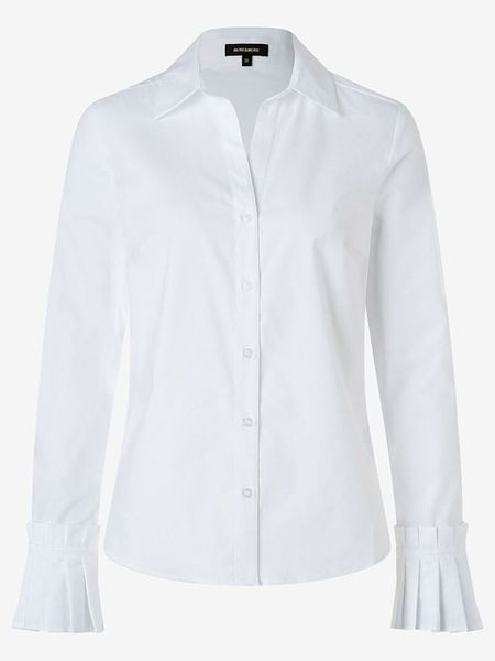 More & More Bluzka w kolorze białym rozmiar: 44. Białe bluzki damskie MORE & MORE, bez wzorów, bez kołnierzyka, bez ramiączek. Za 86.99 zł.