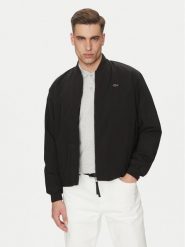 Lacoste Kurtka bomber BH8904 Czarny Regular Fit. Czarne kurtki męskie Lacoste, m, bez wzorów, z syntetyku, bez kaptura. Za 1,219.00 zł.