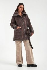 Kożuch damski AERONAUTICA MILITARE. Futra damskie AERONAUTICA MILITARE. Za 1,819.00 zł.