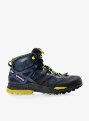 Buty turystyczne męskie AKU Rocket Mid DFS GTX. Niebieskie buty trekkingowe męskie Aku, z gore-texu, bez zapięcia, trekkingowe, gore-tex. Za 499.00 zł.