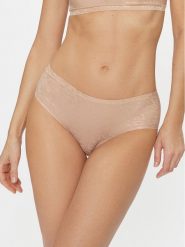 Chantelle Figi klasyczne Soft Stretch C11DB4 Beżowy. Brązowe figi damskie Chantelle, bez wzorów, z syntetyku. Za 89.99 zł.