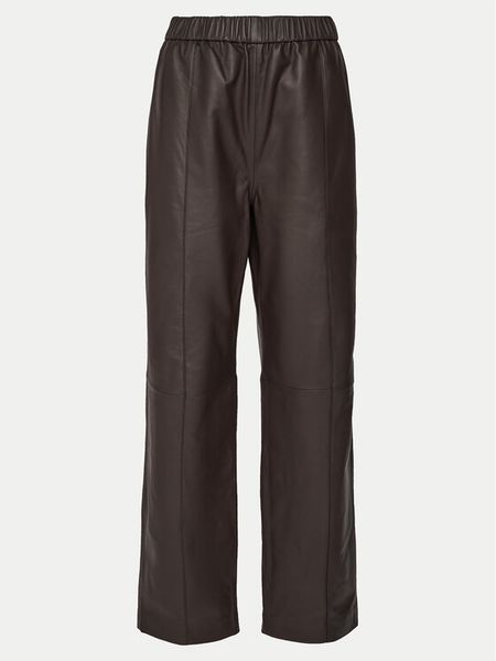 2NDDAY Spodnie skórzane 2251561672 3091 Brązowy Regular Fit. Brązowe spodnie materiałowe damskie 2NDDAY, bez wzorów, ze skóry. Za 1,229.00 zł.