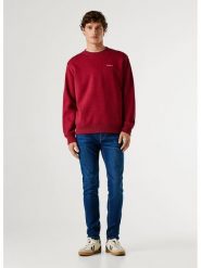 Pepe Jeans Bluza "Griffin" w kolorze czerwonym rozmiar: L. Czerwone bluzy bez kaptura męskie Pepe Jeans, l, z bawełny. Za 130.99 zł.