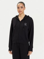 Emporio Armani Underwear Bluza 164838 4R276 00020 Czarny Relaxed Fit. Czarne bluzy bez kaptura damskie Emporio Armani Underwear, s, z bawełny. Za 389.99 zł.