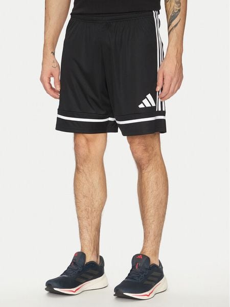 Adidas Szorty sportowe Squadra 25 JN5469 Czarny Regular Fit. Czarne szorty męskie Adidas, m, z syntetyku, do piłki nożnej. Za 99.99 zł.