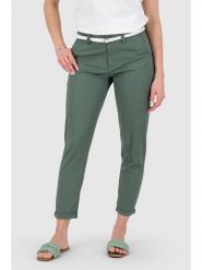 Alife and kickin Spodnie "Hiroko" w kolorze zielonym rozmiar: XXL. Zielone spodnie materiałowe damskie Alife and Kickin, bez wzorów, z materiału. Za 104.99 zł.