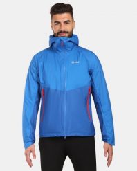 Męska kurtka typu hardshell Kilpi HURRICANE-M. Niebieskie kurtki treningowe męskie Kilpi, na zimę, l, bez wzorów, z hardshellu, do biegania. Za 731.89 zł.