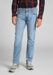 LEE RIDER MĘSKIE SPODNIE JEANSOWE WORN NEW HILL L701MWIR 112140644. Spodnie materiałowe męskie Lee, bez wzorów, z jeansu. Za 239.99 zł.